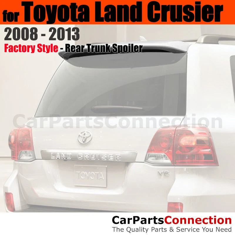 Alerón trasero de maletero ABS Primer ala aerodinámica para Toyota Land Crusier SUV 2008-2013 Foto 1 de 1