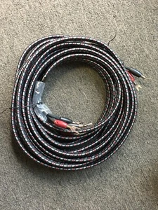 AudioQuest Rockefeller 30" spade end cable(cable only) 30 day warranty - Picture 1 of 6