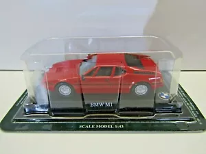 Del Prado 1:43 Scale DieCast Model BMW M1 Red - New - Bild 1 von 8