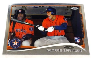 2014 Topps Chrome George Springer RC #138 - Picture 1 of 2