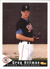 1994 Peoria Chiefs Classic #13 Greg Hillman