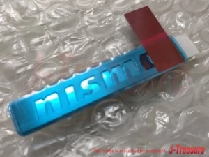 NISSAN 370Z Z34 2014-2019 Genuine Shift Panel "nismo" Name Plate 68243-6GA0D OEM - Picture 1 of 11
