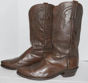 BOTAS DE TRABAJO LUCCHESE PARA HOMBRE 1883 Marrón MAD DOG GOAT WESTERN Vaquero N1547 Talla 9.5 - Imagen 1 de 7