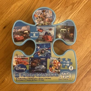 Disney Puzzles- 8 Puzzles- Toy Story and Cars - Picture 1 of 10