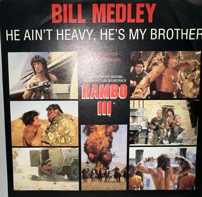 Sammler! Bill Medley - He Ain't Heavy, He's My Brother * MINT * Rambo III - Bild 1 von 2
