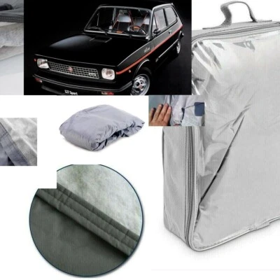 TELO COPRIAUTO TELATO FELPATO PER FIAT 127 SPORT ANNO 1981 IMPERMEABILE ANTIGRAN - Immagine 1 di 4