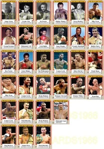 WBC Heavyweight Champions Lineage Boxing Trading Cards Ali Holmes Lewis Tyson - Picture 1 of 1