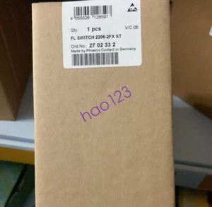 1pcs Phoenix Contact 2702332 Industrial Ethernet Switch FL SWITCH 2206-2FX ST - Picture 1 of 2