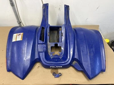 2005 Polaris Phoenix 200 Blue Rear Fender 0452632-341 Damage B674 Foto 1 de 4