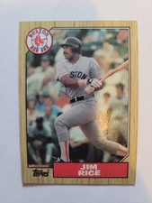 1987 TOPPS JIM RICE #480 NM