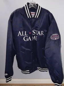 NWT MLB Authentic Satin 2008 NYC All-Star Game Jacket XXL - Picture 1 of 4