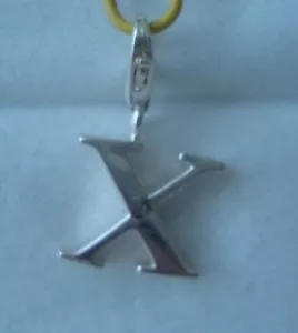 Genuine THOMAS SABO Silver 925 Letter Charm - X - FLASH SALE - Picture 1 of 1