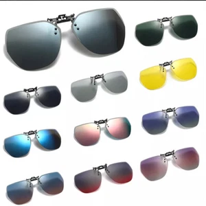 Sobregafas polarizadas plegables con clip accesorio para gafas de sol UV400 - Imagen 1 de 22