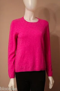 Charter Club 100% Cashmere Purple Crewneck Sweater Medium M - Picture 1 of 4