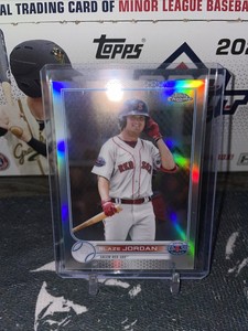 Blaze Jordan 2022 TOPPS PRO DEBUT CHROME ROOKIE REFRACTOR /99 SALEM RED SOX