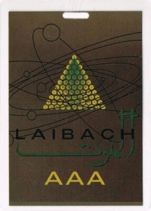 LAIBACH 22.10.2023. ZAGREB CROATIA - ACCESS ALL AREAS - BACKSTAGE PASS - Picture 1 of 2