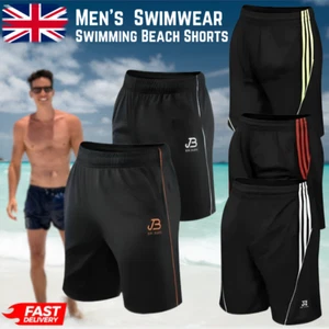 UK Hot Mens Swimming Board Shorts Swim Shorts Trunks Swimwear Beach Summer S-3XL - Picture 1 of 6
