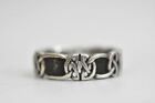 Celtic ring knot thumb band sterling silver women girls  Size 6.50