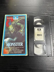 Monster VHS, 1978 Halloween Horror Movie Occult Creature Film Interglobal Tested - Picture 1 of 5