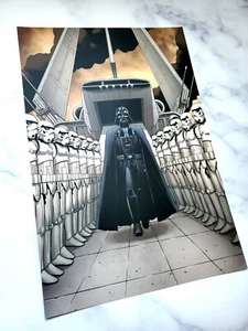 DARTH VADER STAR WARS PRINT POSTER 12" X 16" Anaki, Dark lord, man cave - Picture 1 of 6
