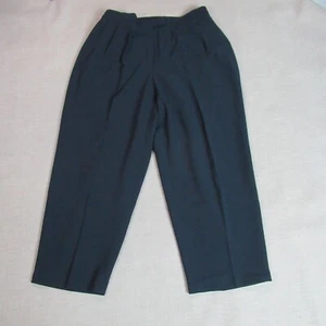Jones New York Pants Womens 18 PW Blue Platinum Straight Classic Work Trousers - Picture 1 of 9