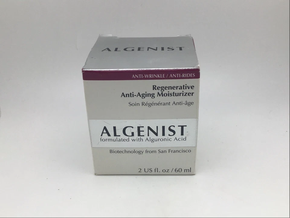 Crema facial hidratante antienvejecimiento regenerativa Algenist 2 oz nueva en caja (B2) Foto 1 de 1