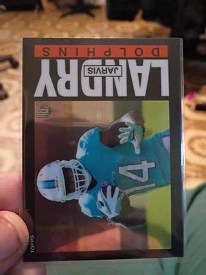 2014 Topps Chrome 1985 Design Jarvis Landry #4 Rookie RC.                    532 - Image 1 of 4