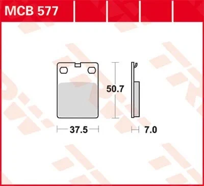 Plaquettes de frein en métal fritté Sv Trw Moto-guzzi V7 Iii/v85 850/v9 Bobb - Photo 1/1