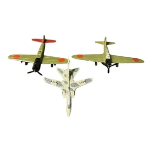 Japanese Fighter Military Aircraft WWII Mitsubishi A6M2 Diecast (3 planes) - Picture 1 of 6