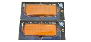 1960 - 1966 Chevrolet Truck Amber LED Parking Lights - Pair - Picture 1 of 4