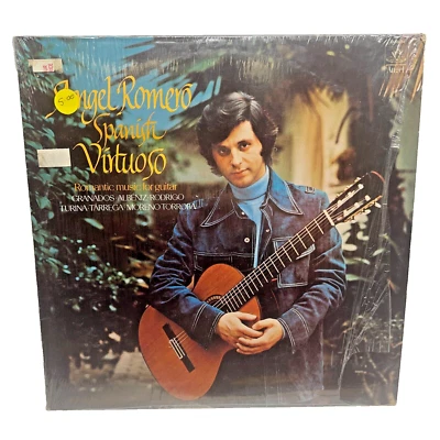 ANGEL ROMERO Spanish Virtuoso vinyl LP ALBUM 1976 ANGEL RECORDS - Image 1 of 4