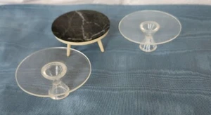 3 Retro 1960s Dollhouse Coffee Tables- Ideal Petite Princess 2 Unbranded - Mod S - Picture 1 of 6