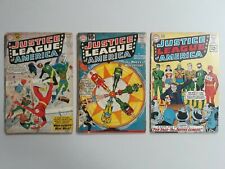 Justice League Of America 5, 6, 8 Lot Of 3 Vintage DC Comics 1961-1962