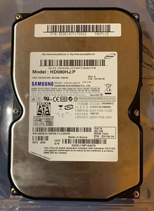 Samsung 80Gb HD080HJ/P 3.5" SATA3/1.5Gb/s 7.2K Internal HDD 353614FP170002 - Picture 1 of 2