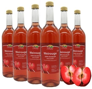 Bleichhof Apfelsaft Weirouge – 100% Direktsaft, OHNE Zuckerzusatz (6x 0,72l) - Bild 1 von 5