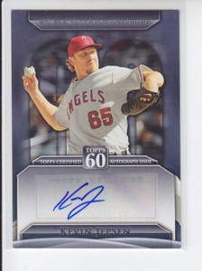 2011 Topps Topps 60 Auto Kevin Jepsen #T60A-KJ Auto Angels
