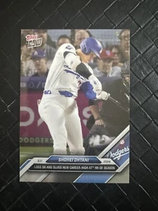 2024 Topps Now #680 Shohei Ohtani Los Angeles Dodgers 47th HR - Imagen 1 de 2