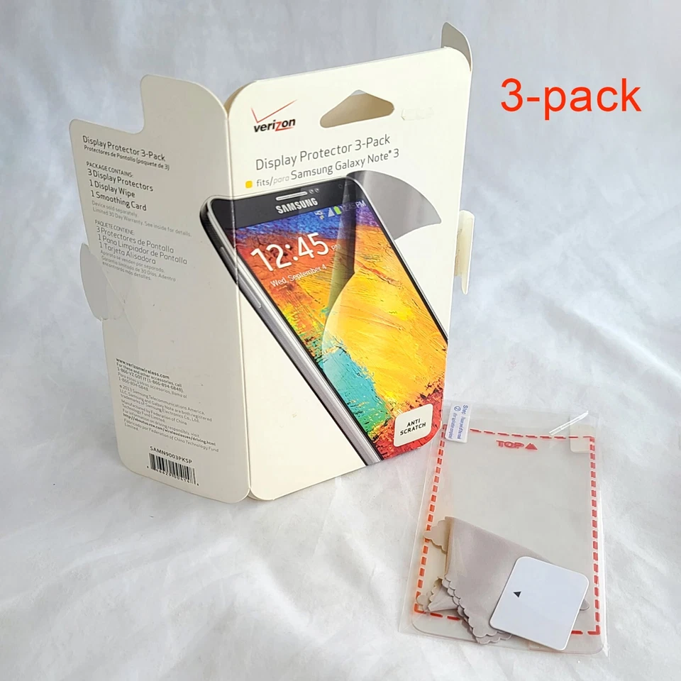 Repuesto Protectores Pantalla Teléfono Antiarañazos Samsung Galaxy Note 3 Foto 1 de 4