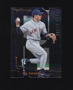1997 Donruss Press Proof Die cut Rey Ordonez 1/500 #232 New York Mets - Picture 1 of 2