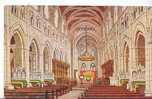 Devon Postcard - The Interior - Buckfast Abbey Church ZZ3590 - Picture 1 of 2
