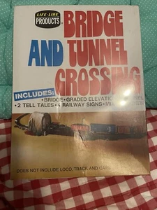 JUEGO DE ACCESORIOS DE CRUCE DE PUENTE Y TÚNEL REALISTA HO VINTAGE SELLADO NUEVO - Imagen 1 de 6