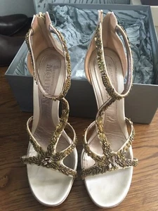 Atemberaubende Alexander McQueen Plateau Sandalen - 39 (ideal für Hochzeit / Party) - Bild 1 von 12