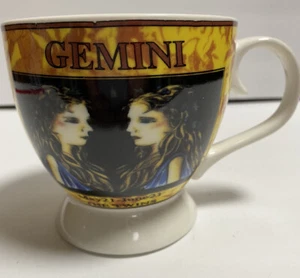 Gemini Zodiac Twins Coffee Tea Mug Cup May 21- June 21 Birthday By Dynamic Gift - Picture 1 of 7
