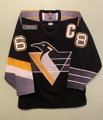 Camiseta deportiva Jaromir Jagr Pittsburgh Penguins Robopen 1999-00 CCM mediana Foto 1 de 3