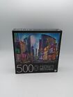 FOIL 500 Piece Puzzle Times Square, Manhattan Hasbro Milton Bradley (Brand New)