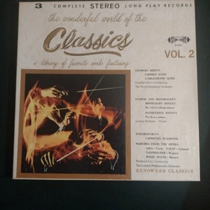 THE WONDERFUL WORLD OF THE CLASSICS Vol. 2 Vinyl 3LP Box Set SOMERSET SF-316 - Picture 1 of 12