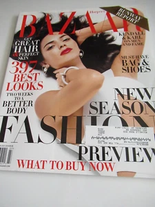 2016 JUNE/JULY HARPER'S BAZAAR MAGAZINE - KENDALL JENNER COVER CLOSEUP! HTF WOW! - Picture 1 of 1