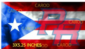 PUERTO RICO FLAG, PR STICKER-DECAL,BANDERA BORICUA. #15 - Imagen 1 de 1