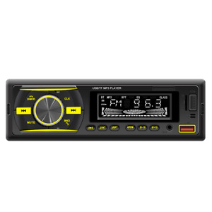 Bluetooth Car Stereo Audio In-Dash FM AUX Input Receiver TF USB MP3 Radio Player