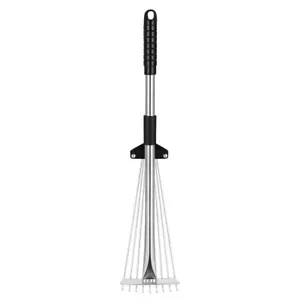 Leaf Rake Tool Rake Garden Tool Hand Held Rake Grip Handle Rakes - Picture 1 of 12